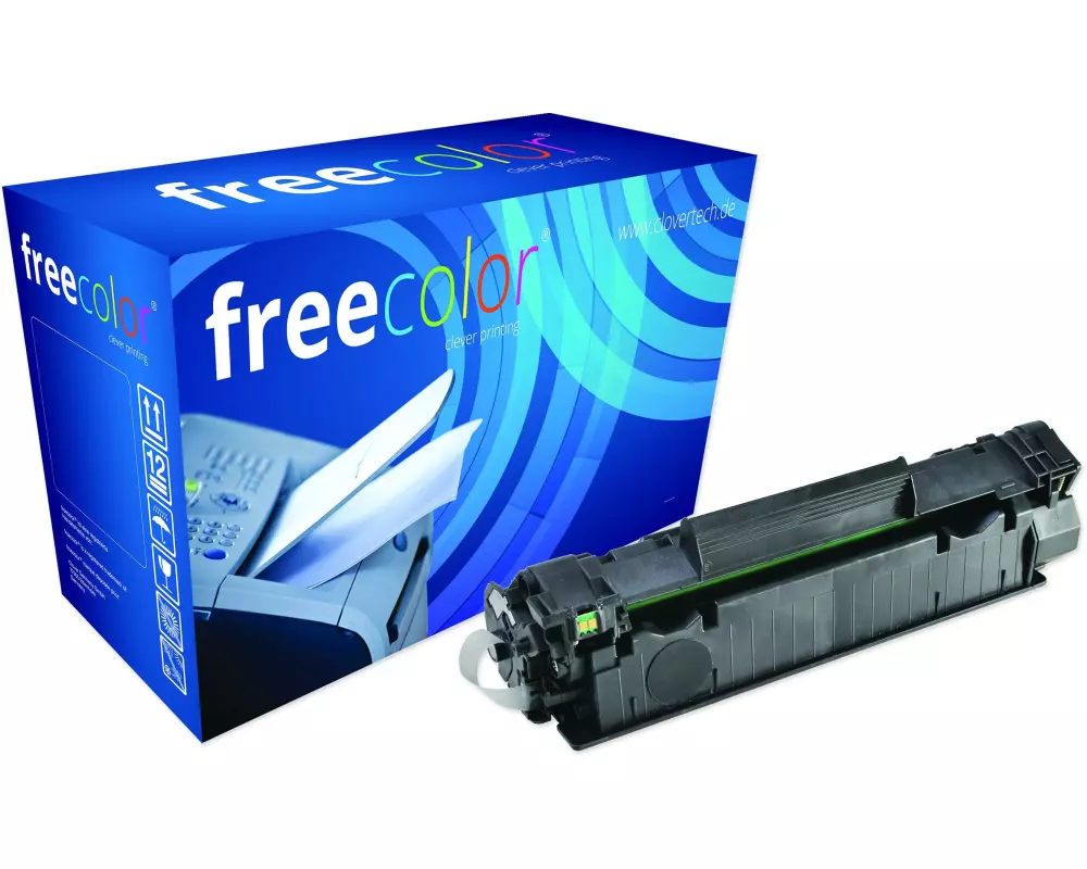 Freecolor Toner HP CB435 2 Stück Black