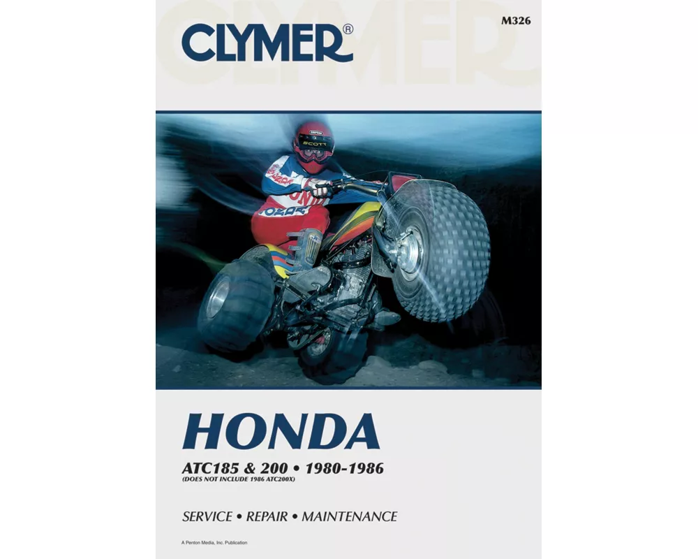 Honda ATC185 & ATC200 Series ATV (1980-1986) Service Repair Manual