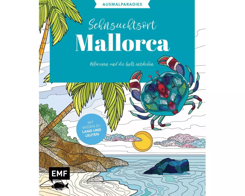 Ausmalparadies – Sehnsuchtsort Mallorca