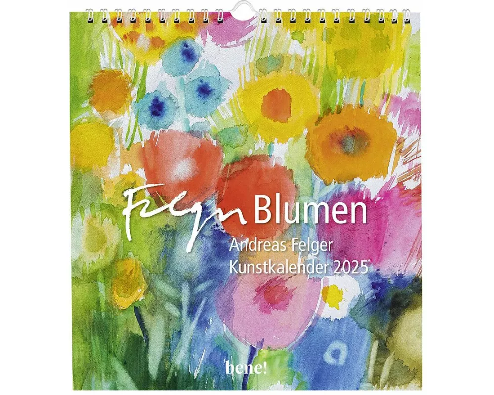 Wandkalender 2025: Blumen