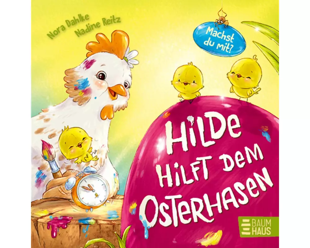 Hilde hilft dem Osterhasen (Pappbilderbuch)