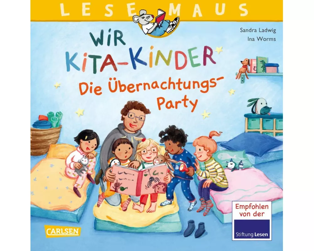 LESEMAUS 166: Wir KiTa-Kinder - Die Übernachtungs-Party