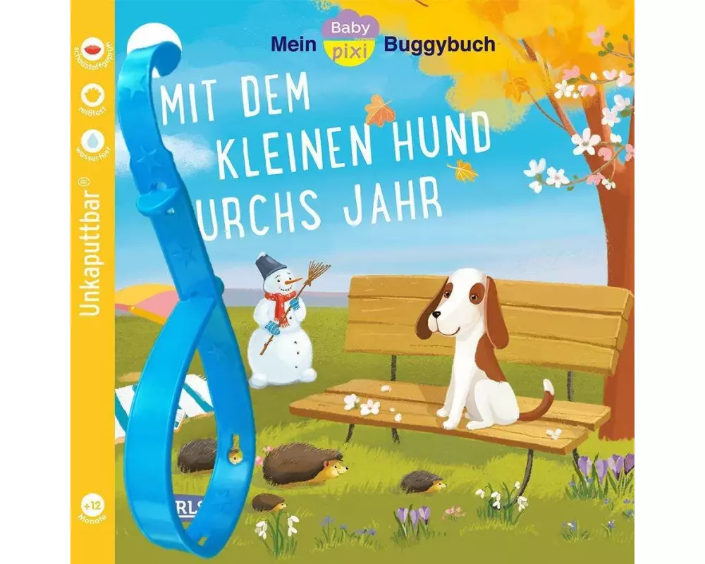 Baby Pixi (unkaputtbar) 139: Mein Baby-Pixi-Buggybuch: Mit dem kleinen Hund durchs Jahr