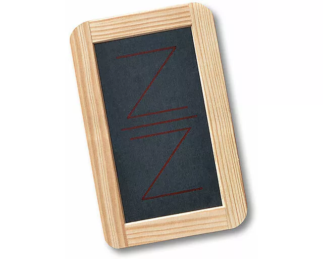 Mini Jasstafel Schiefer-Holz