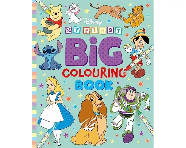 Disney: My First Big Colouring Book