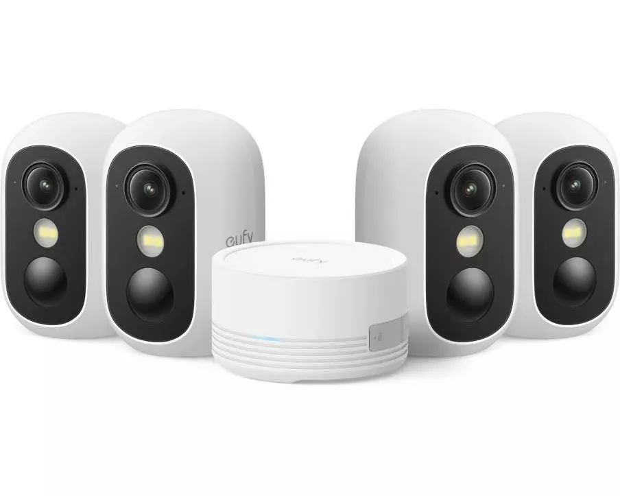 eufy Überwachungsset C35 4-Cam Kit