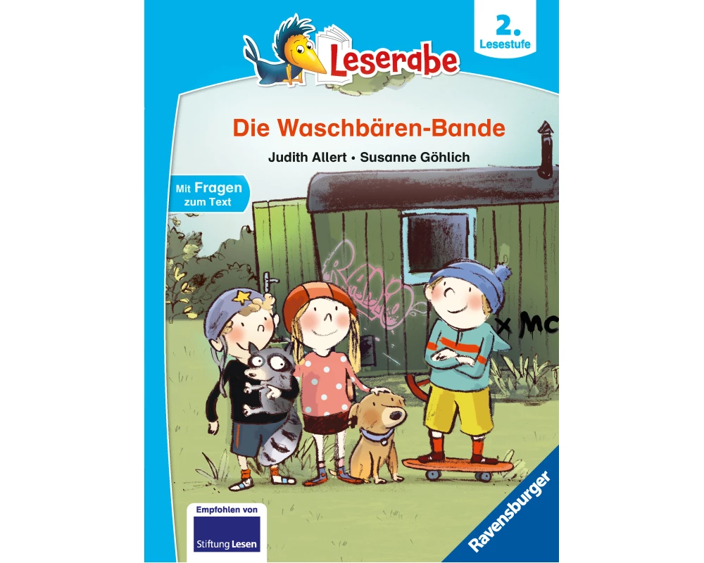 Leserabe 2. Lesestufe - Die Waschbären-Bande