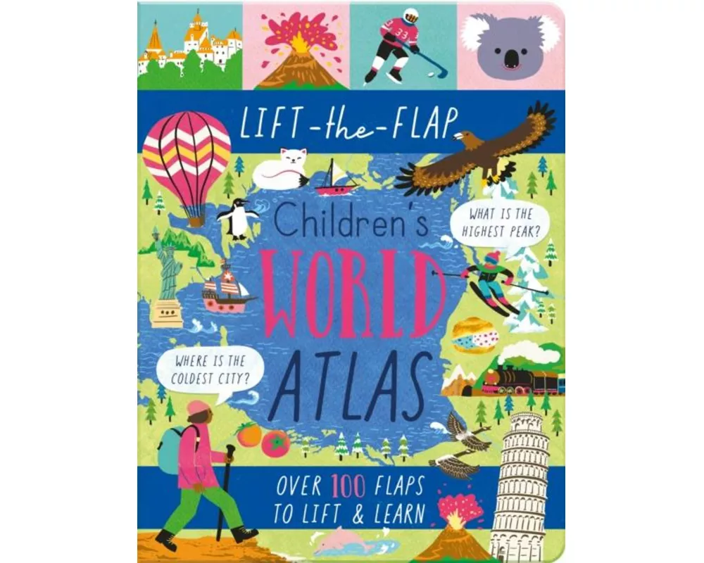 Lift-the-Flap Children's World Atlas