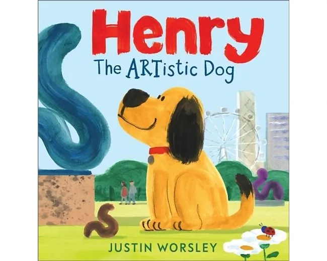 Henry the Artistic Dog
