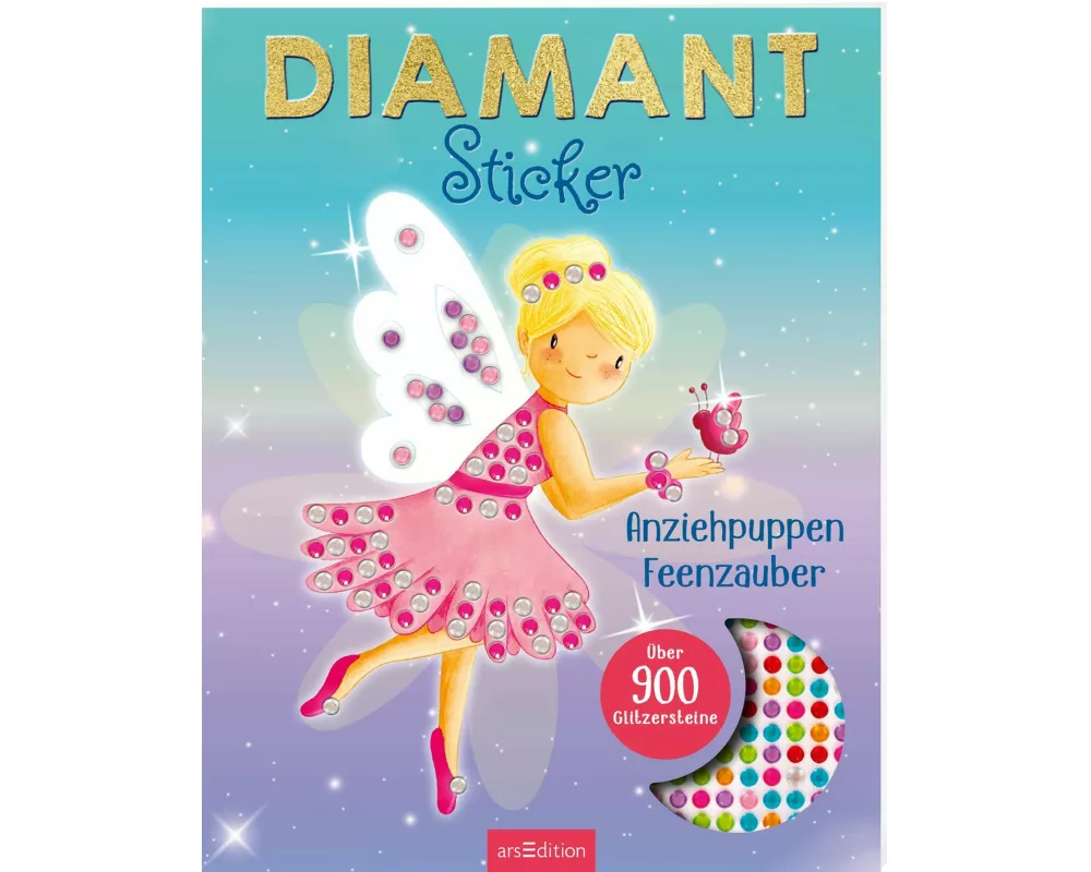 Diamantsticker Anziehpuppen – Feenzauber