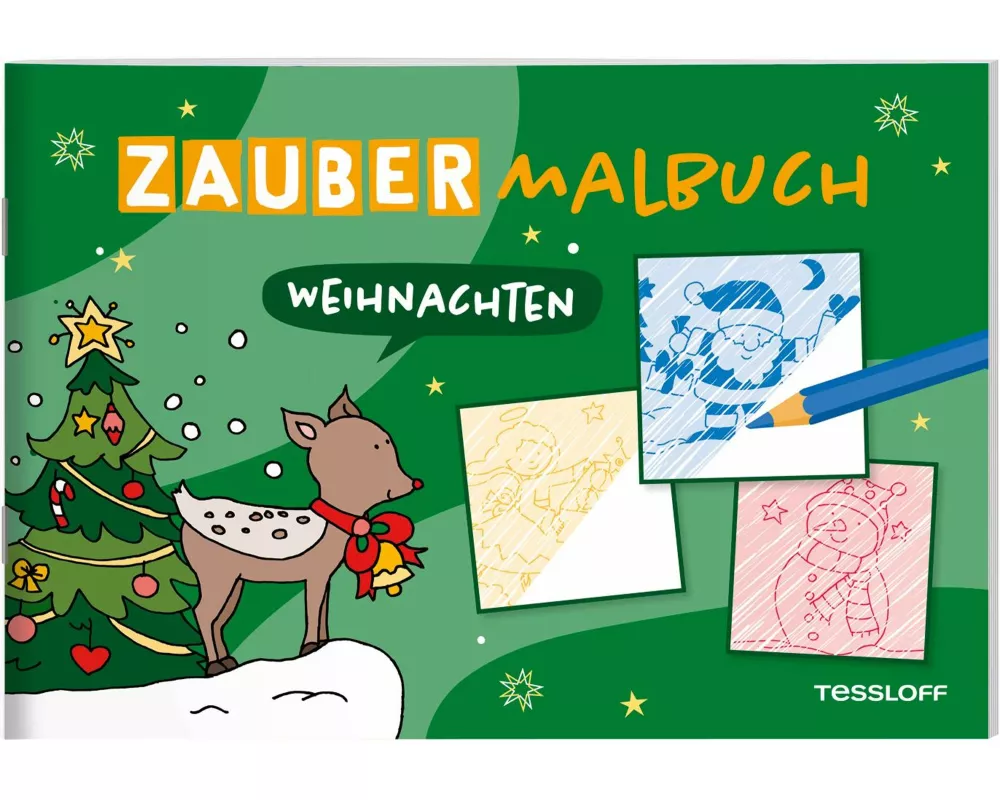 Zaubermalbuch. Weihnachten