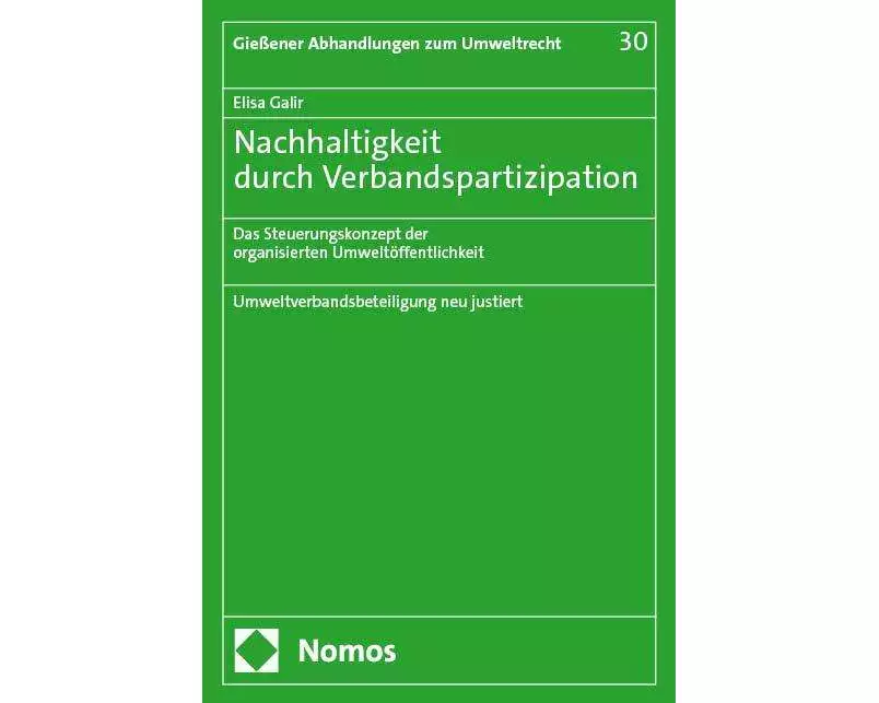 Nachhaltigkeit durch Verbandspartizipation