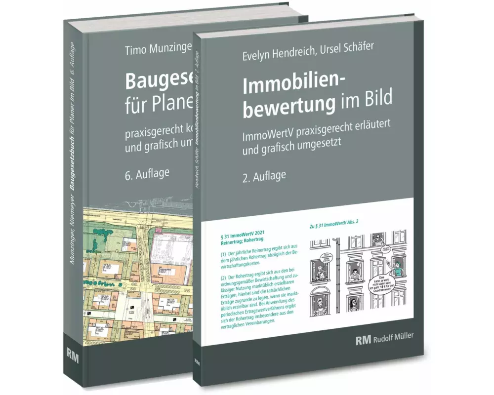 Buchpaket: Baugesetzbuch für Planer im Bild & Immobilienbewertung im Bild