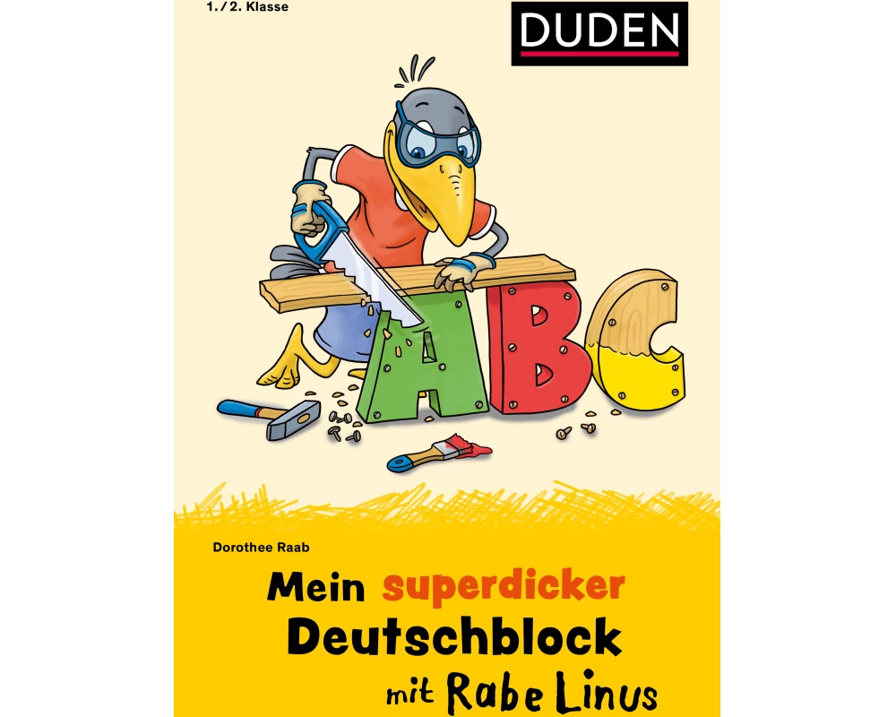Mein superdicker Deutschblock mit Rabe Linus