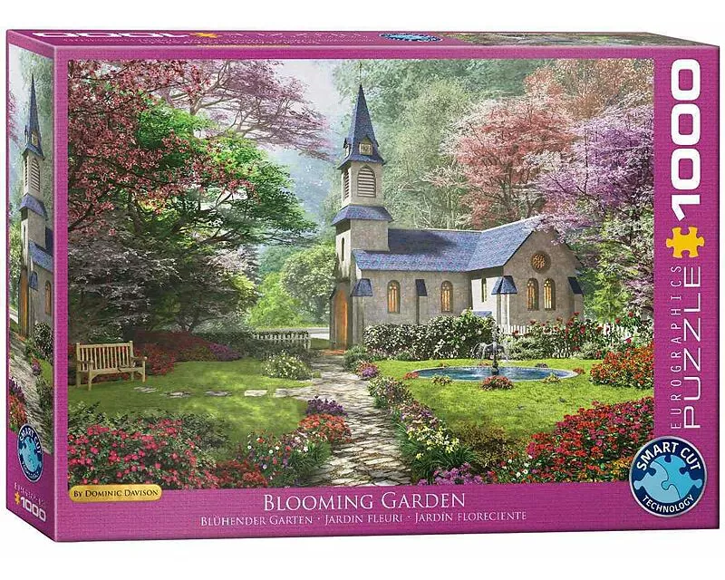 Puzzle 1000 Teile - Davison D: Blooming Garden