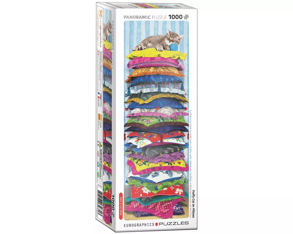 Fluffy Kitty on Pillows