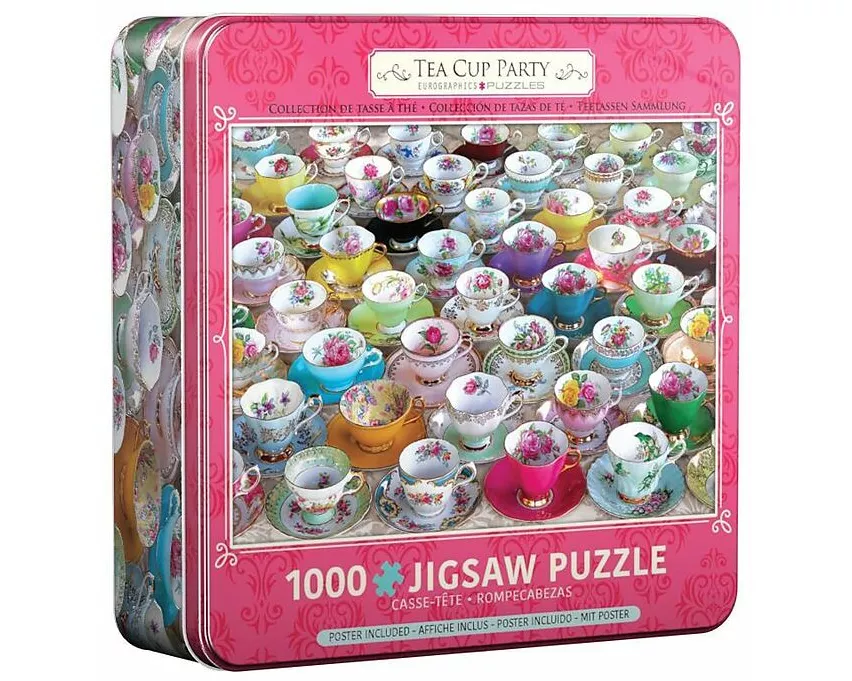 Tin 1000 - Tea Cup Party