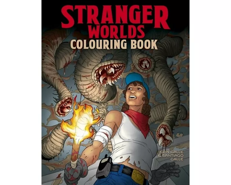 Stranger Worlds Colouring Book