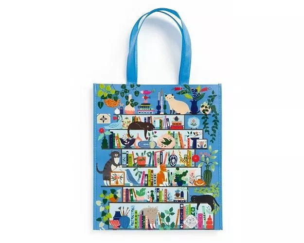 Purrfect Nook Reusable Shopping Bag