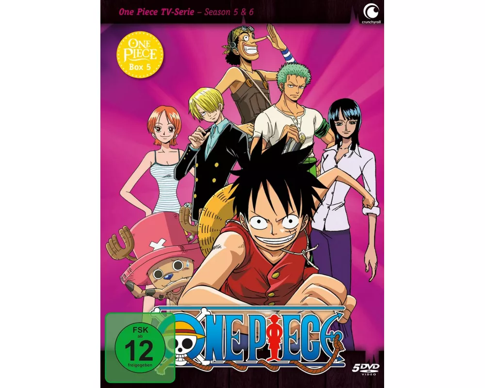 One Piece - TV-Serie - Box 5 (Episoden 131-162) [DVD] NEU