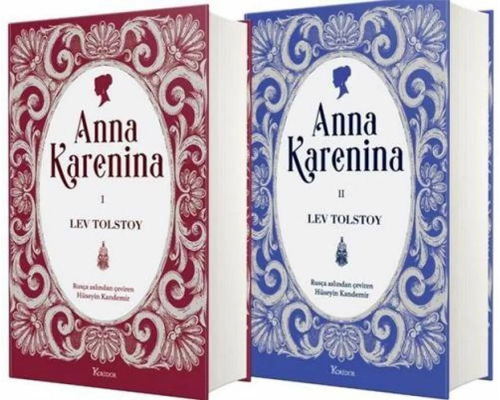 Anna Karenina Seti - 2 Kitap Takim Bez Ciltli