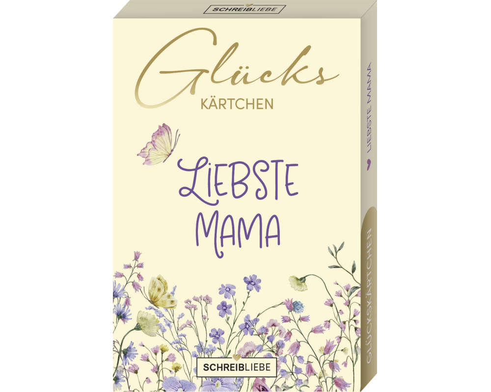Glückskärtchen-Liebste Mama
