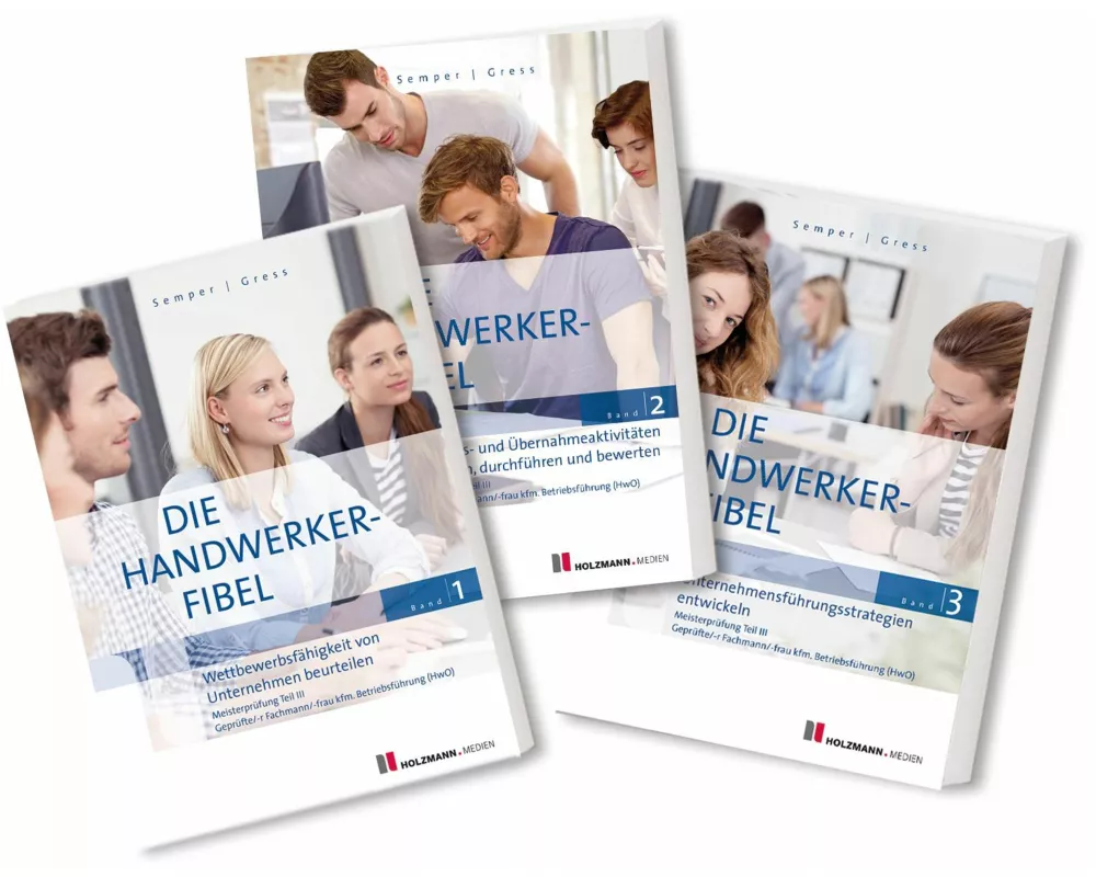 Die Handwerker-Fibel, Bände 1 bis 3