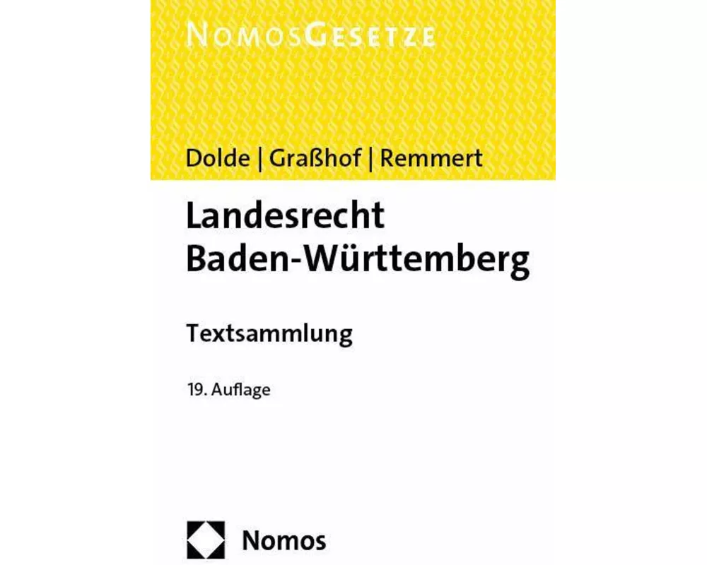 Landesrecht Baden-Württemberg
