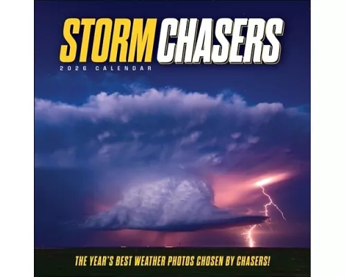 Storm Chasers 2026 Wall Calendar