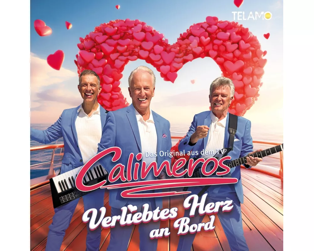 Verliebtes Herz an Bord