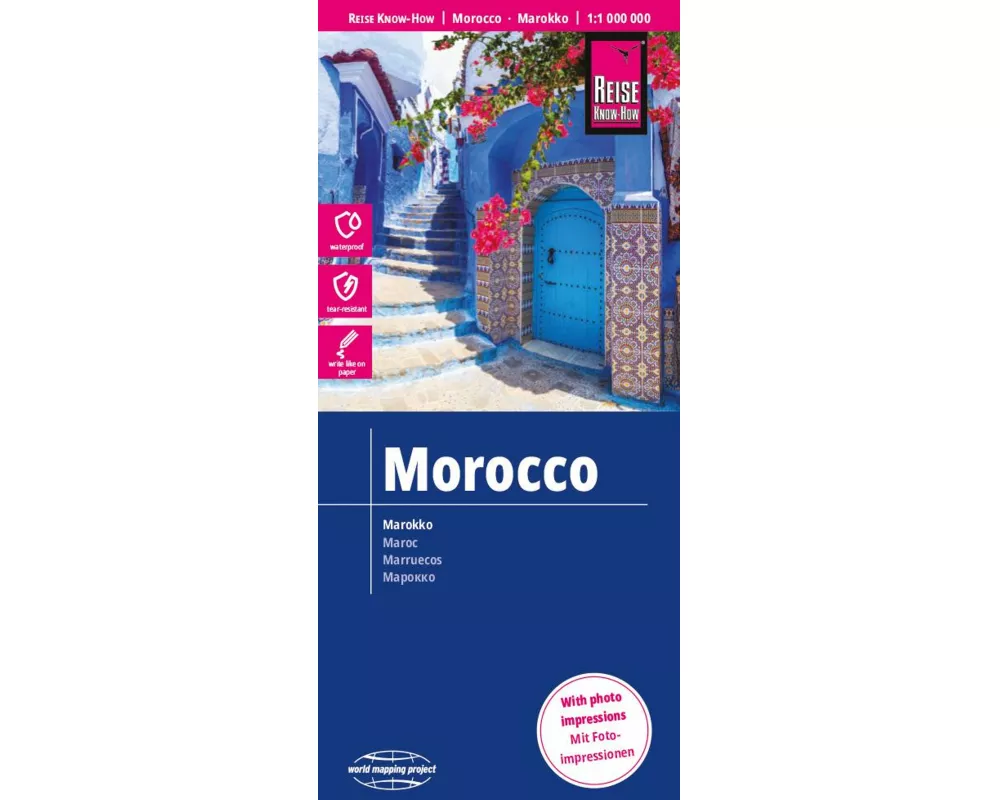 Reise Know-How Landkarte Marokko / Morocco (1:1.000.000)