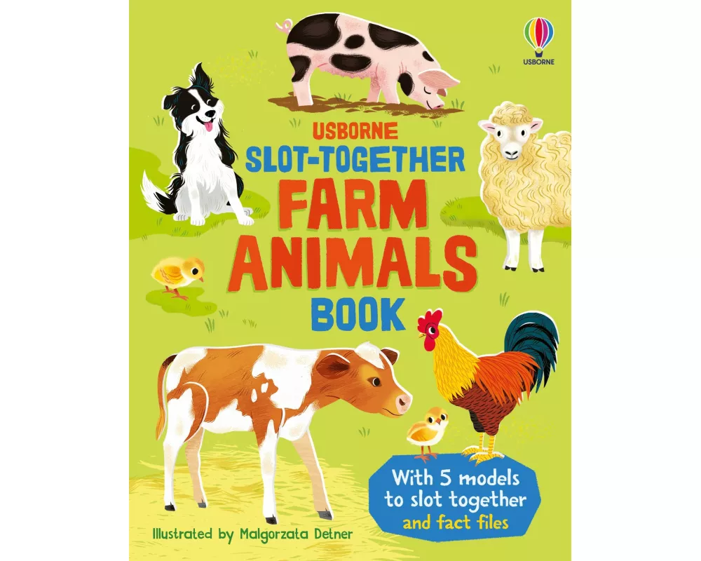 Slot-together Farm Animals Book