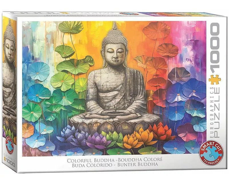 Puzzle 1000 Teile - Bunter Buddha