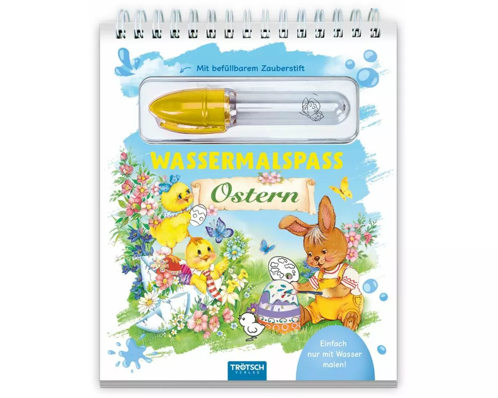 Trötsch Wassermalspaß mit Zauberstift Ostern