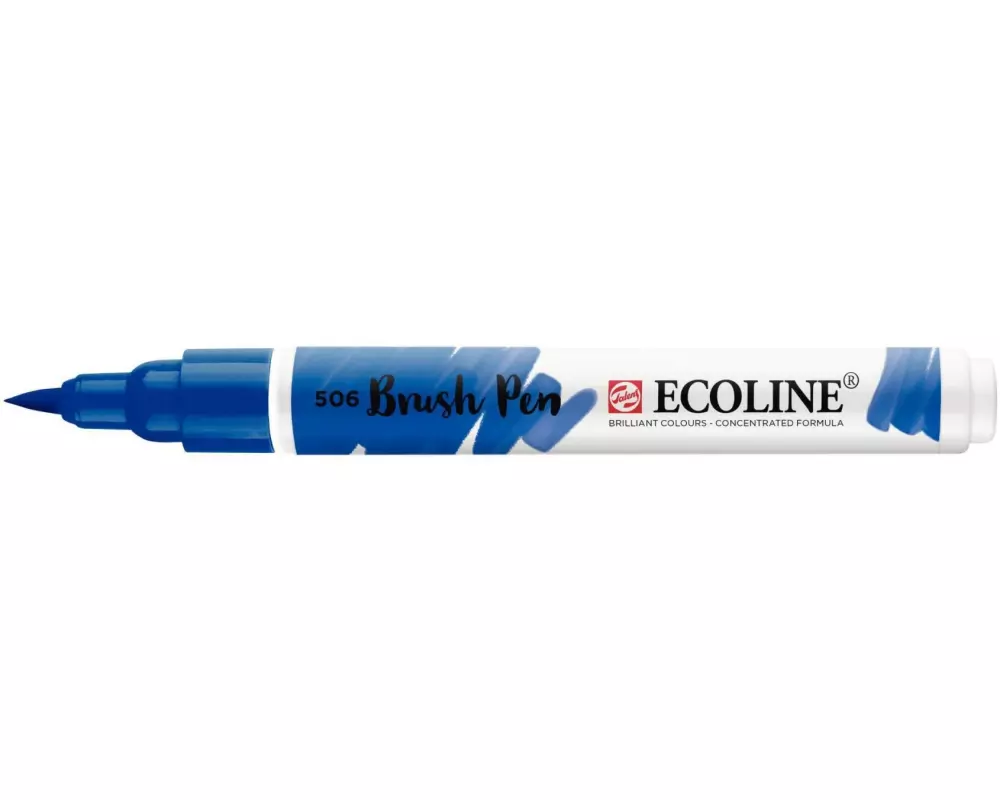 Talens Brushpen Ecoline Ultramarin Dunkel