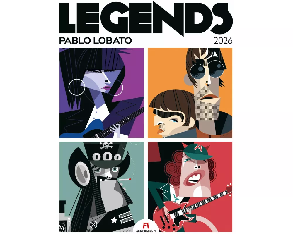 Legends Kalender 2026 | Musiklegenden