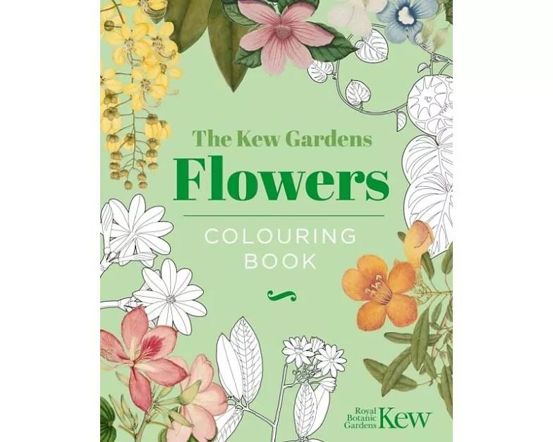 The Kew Gardens Flowers Colouring Book