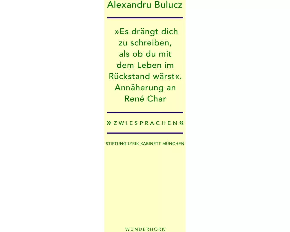 „Es drängt dich zu schreiben, als ob du mit dem Leben im Rückstand wärst“