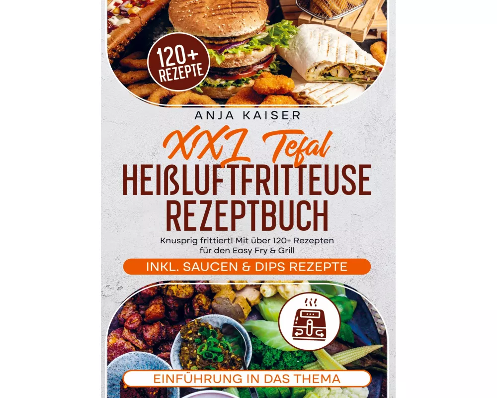 XXL Tefal Heißluftfritteuse Rezeptbuch
