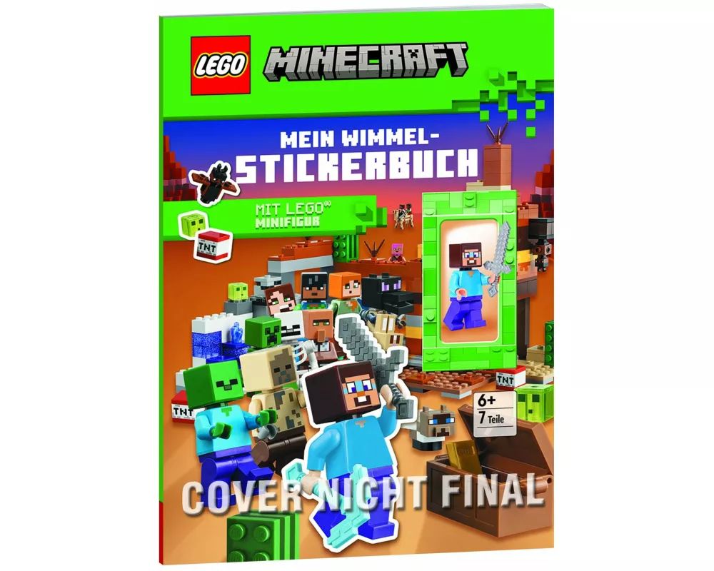 LEGO Minecraft - Mein Wimmel-Stickerbuch