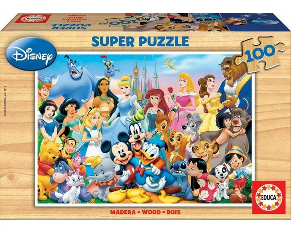 Educa - Die wunderbare Welt von Disney - Puzzle 100 Teile
