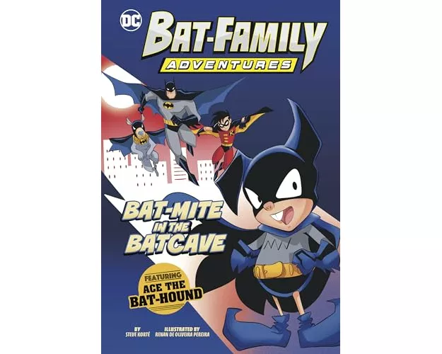 Bat-Mite in the Batcave