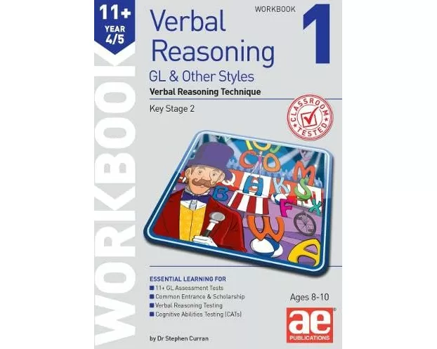 11+ Verbal Reasoning Year 4/5 GL & Other Styles Workbook 1
