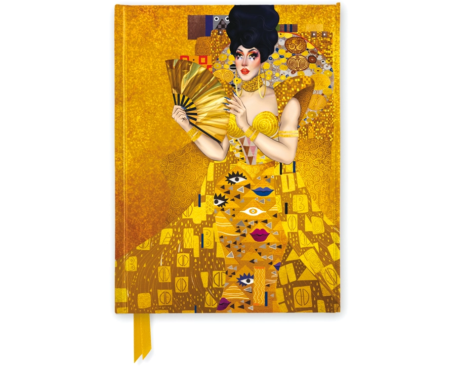 Art of Drag: Portrait of a Golden Queen (Foiled Journal)