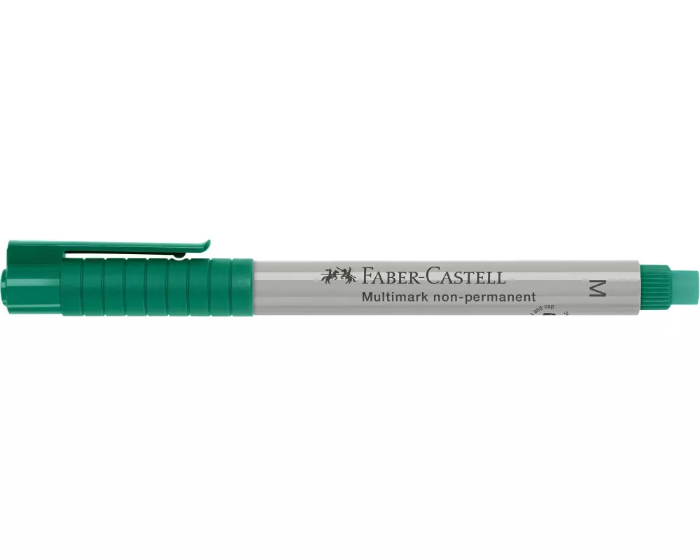 Faber-Castell Folienstift Multimark 10 Stück, M, Grün