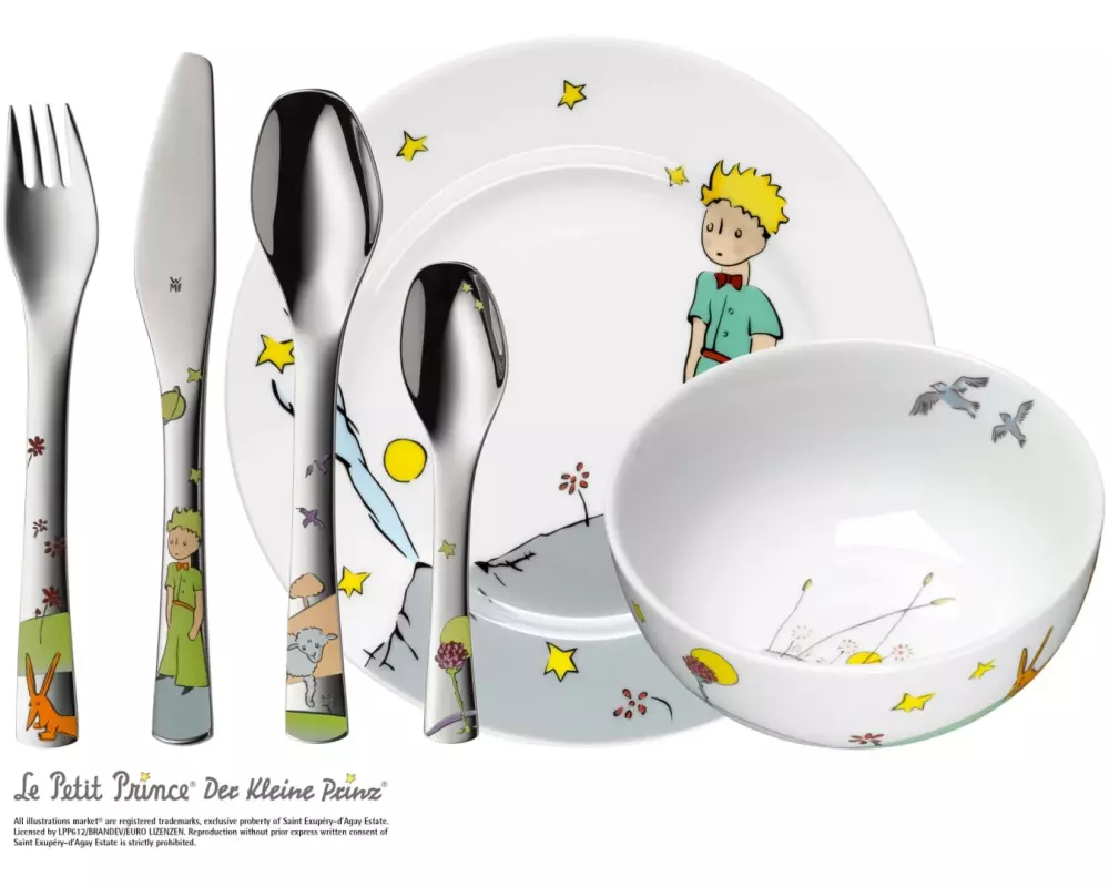 WMF Kindergeschirrset Der kleine Prinz 6-teilig