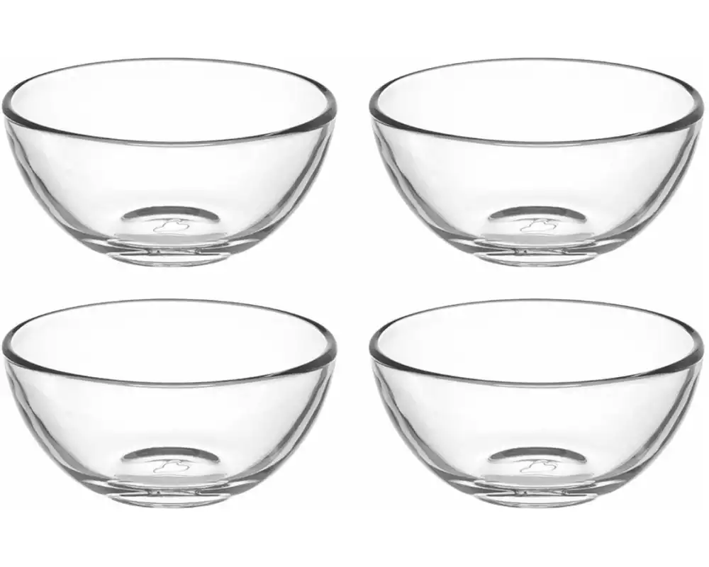 Leonardo Schale Cucina 10 cm, 4 Stück, Transparent