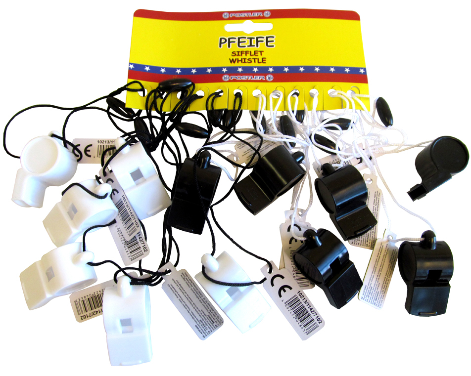 ROOST Fussballpfeife 48437 2 assortiert