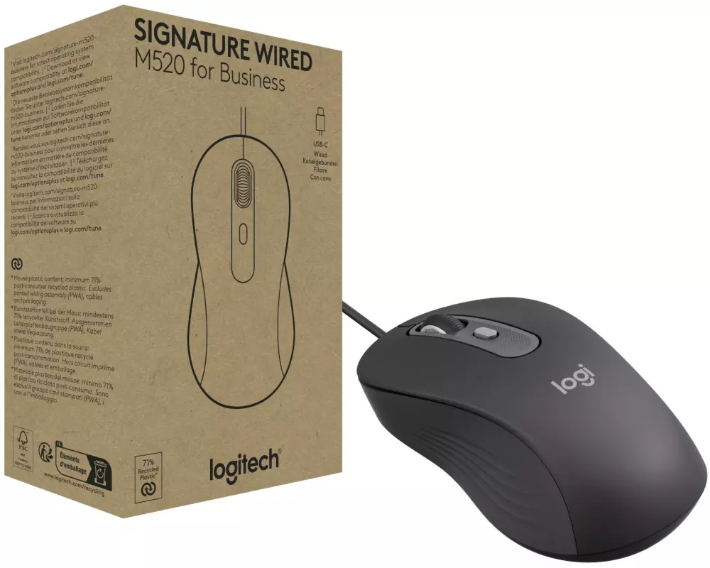 Logitech Maus Signature M520 for Business