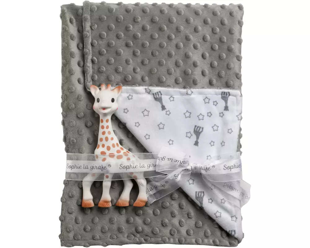 Sophie la girafe Geschenkset Kuscheldecke 2-teilig